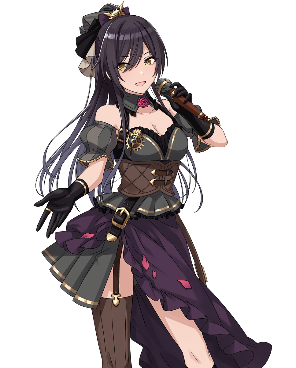 シャニマス高画質立ち絵 [アンティーカ] 白瀬咲耶 ①：通常衣装 ②