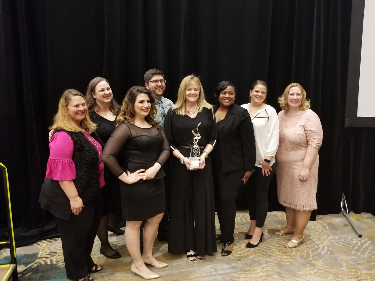 tspra's tweet photo. The Platinum awards goes to @KleinISD! Awesome Job representing school PR! #TSPRA2018 https://t.co/QIStwzjTj5