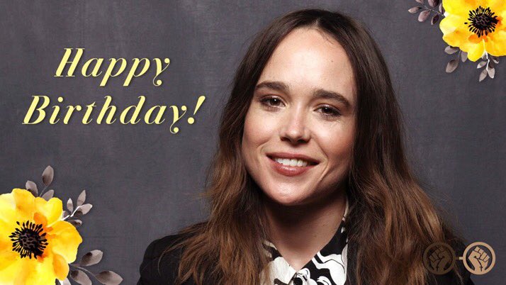 Happy Birthday, Ellen Page! The amazing actress, activist, and LGBTQ+ advocate turns 31 today! 