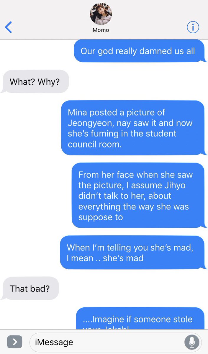 「ᴅᴀʜʏᴜɴ ᴛᴏ ᴍᴏᴍᴏ」“𝚒𝚖𝚊𝚐𝚒𝚗𝚎 𝚜𝚘𝚖𝚎𝚘𝚗𝚎 𝚜𝚝𝚘𝚕𝚎 𝚢𝚘𝚞𝚛 𝚓𝚘𝚔𝚊𝚋𝚕”