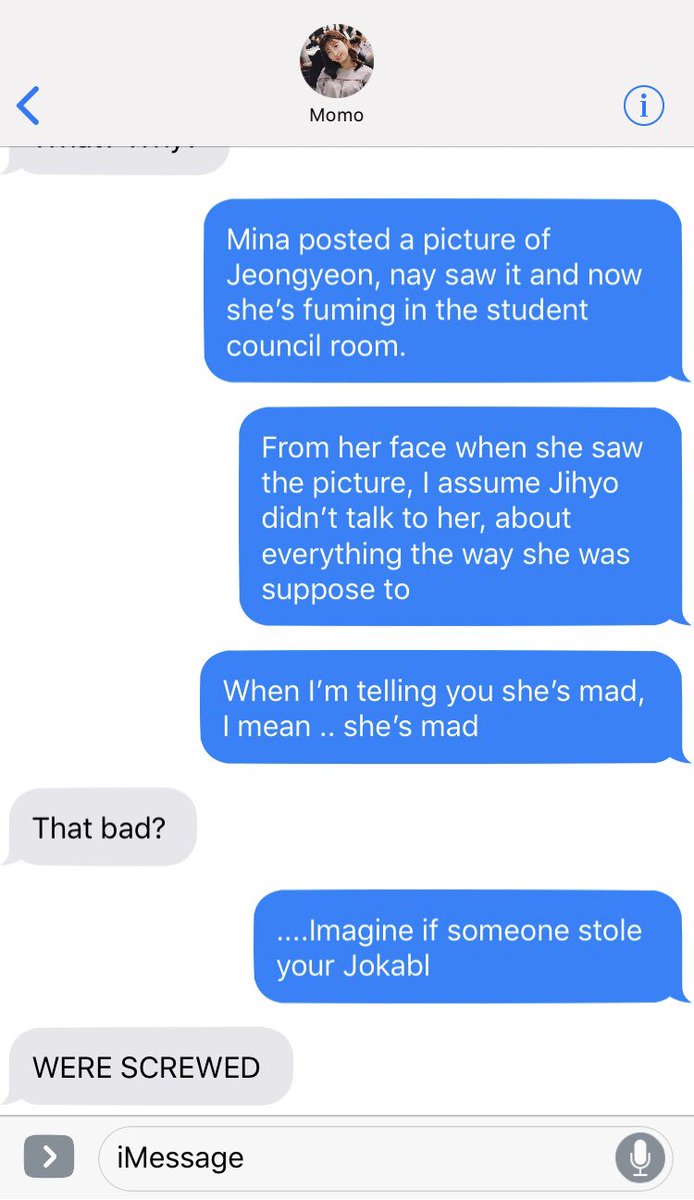 「ᴅᴀʜʏᴜɴ ᴛᴏ ᴍᴏᴍᴏ」“𝚒𝚖𝚊𝚐𝚒𝚗𝚎 𝚜𝚘𝚖𝚎𝚘𝚗𝚎 𝚜𝚝𝚘𝚕𝚎 𝚢𝚘𝚞𝚛 𝚓𝚘𝚔𝚊𝚋𝚕”