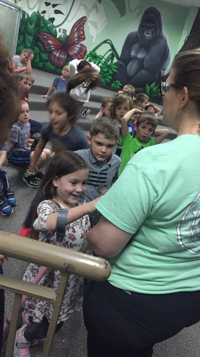 Meredith256's tweet photo. First grade enjoyed a visit from the LMC today. We learned about many animals and got to pet a hedgehog and chinchilla ( the favorites).  @RobRangers #bestyearever https://t.co/8MPWFNgBlW