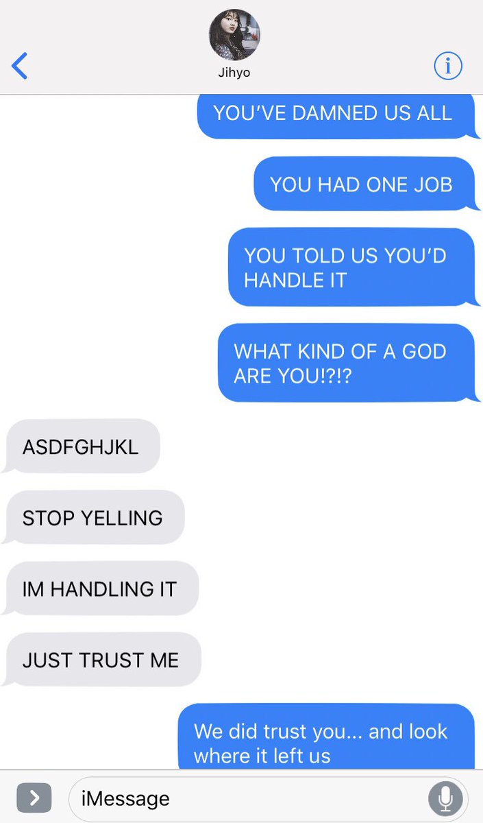 「ᴍᴏᴍᴏ ᴛᴏ ᴊɪʜʏᴏ」“𝚢𝚘𝚞’𝚟𝚎 𝚍𝚊𝚖𝚗𝚎𝚍 𝚞𝚜 𝚊𝚕𝚕”