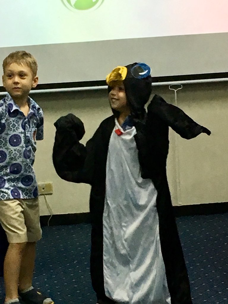 Thrilled to have explorer/scientist Henry Evans <a href="/henners181/">Henry James Evans</a> from <a href="/MagOceEducation/">Magnificent Ocean</a> in #BISP, talking to students about #climatechange and environmental issues. Here with an enthusiastic Year 1 audience.
#BritishSchool #Phuket #Thailand