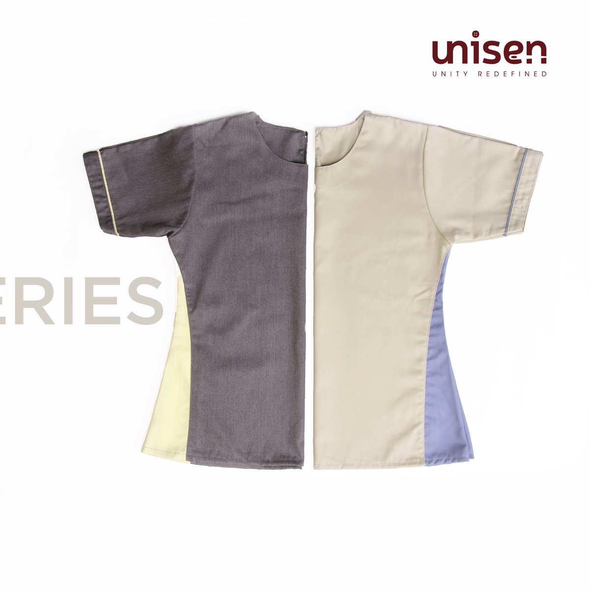 my_uniform's tweet photo. Laurel Gresia and Laurel Creamy Blue are so suitable for nannies to wear for working every single day. Contact our CS to get them. https://t.co/rD4eupno1B