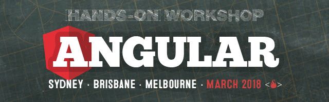 firebootcamp's tweet image. We’re running a 2-day #Angular workshop in #Melbourne next week | r.ssw.com/2Day-Angular-M… | Learn how to build working, extendable #apps. Tickets available now.