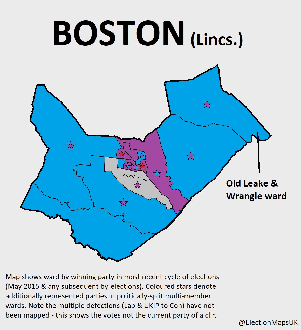 Map Of Boston Lincolnshire Election Maps Uk On Twitter: "By-Election In #Boston (#Lincolnshire) Where  Con Defend Their Wonderfully-Named Seat Of #Oldleake& #Wrangle. This Was A  Split Con-Ukip Marginal Last Time Round. Taking On Con & Ukip