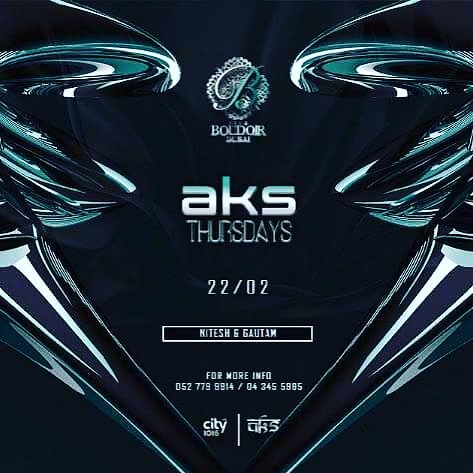 Tonight - Aks Thursdays  with  Dj's Gautam and Nitesh On the decks.

#desidubai #desinight #clubboudoir #aksthursdays #bollywoodnight #bollywood #desimusic #desinightsindubai #thursday #elite #cabincrew #music  #boudoirdubai #mydubai #dubainightclub