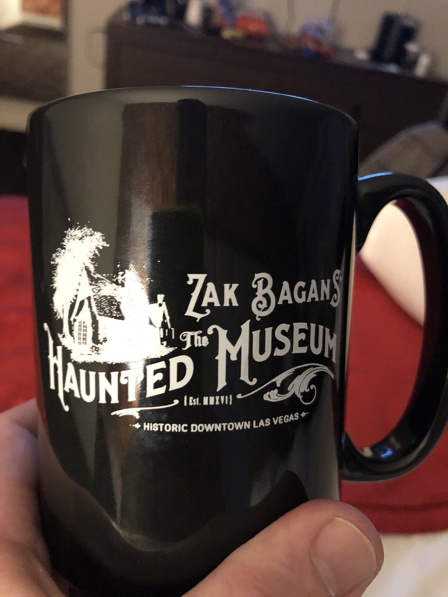 Thanks for a great Wednesday evening in Vegas.  Such a thrill to see and witness so many paranormal items.  Fan for life.  Amazing!! <a href="/hauntedmuseum/">Zak Bagans' The Haunted Museum</a> <a href="/Zak_Bagans/">Zak Bagans 🧛🏻‍♂️</a>