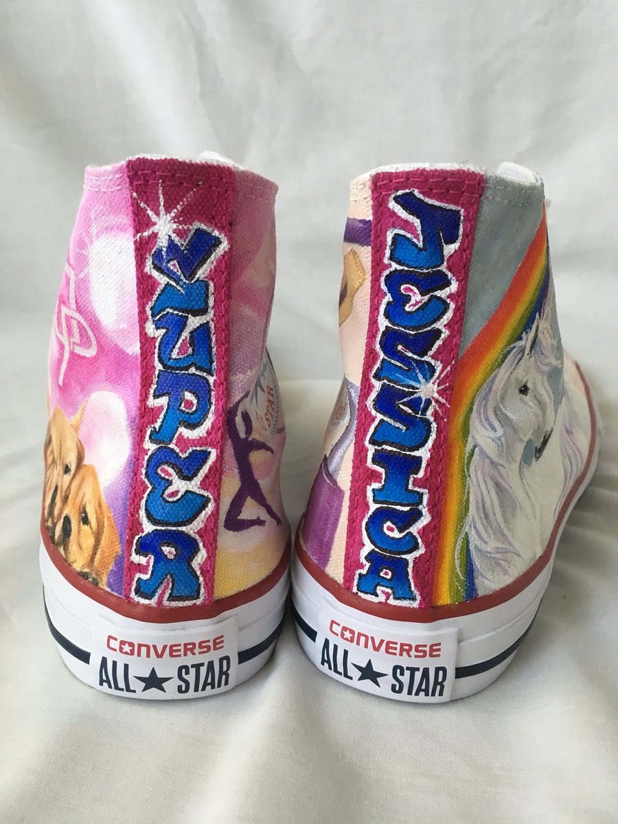 lisa_desouza's tweet image. My second pair of @SupershoesUK have been delivered, I hope they were loved. I adored painting these #Supershoes #childhoodcancer #retweet #charity #empoweringchildren #sponsor