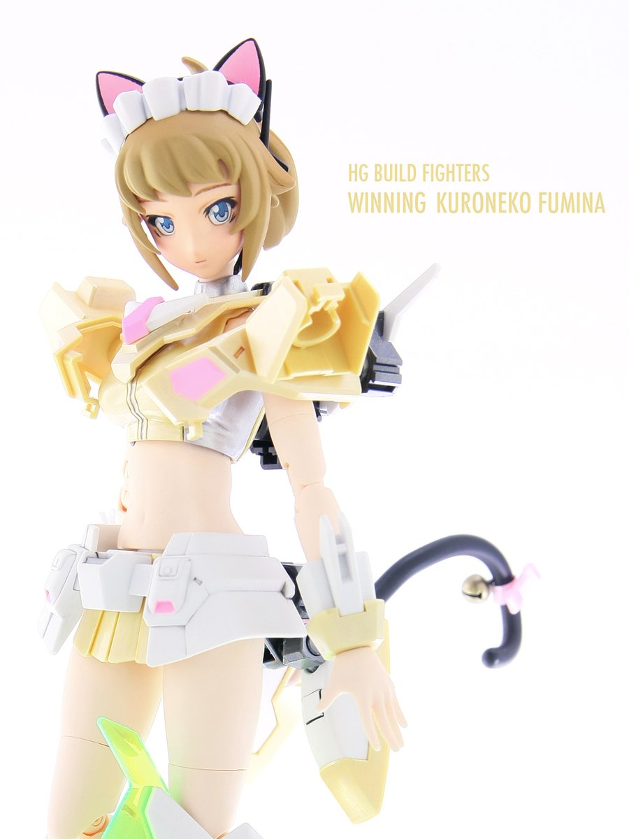 Akt あきと 在 Twitter 上 すべてのものに勝利を約束する ういにんぐ黒ねこふみな 猫の日 なので何かやらなきゃといつものコスお借りしましたシリーズ ガンプラ すーぱーふみな T Co Tgexjj0xwe Twitter