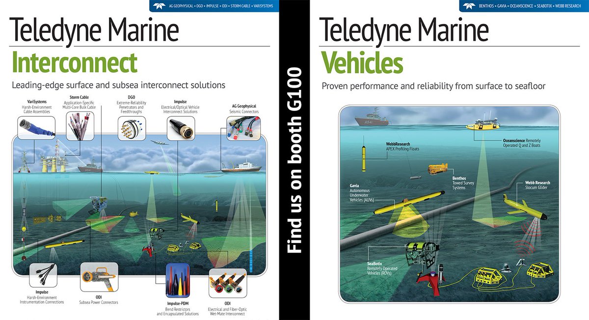 TeledyneOceanscience (@oceanscigroup) on Twitter photo 7 great reasons to visit us <a href="/OceanologyIntl/">Oceanology International</a> - 2. Two booths teaming with marine solutions #Oi18 bit.ly/2Hyydln 7 great reasons to visit us <a href="/OceanologyIntl/">Oceanology International</a> - 2. Two booths teaming with marine solutions #Oi18 bit.ly/2Hyydln