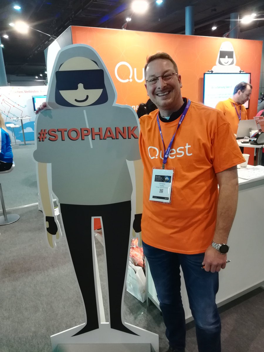 @Quest_EMEA #MSTechSummit #STOPHANK