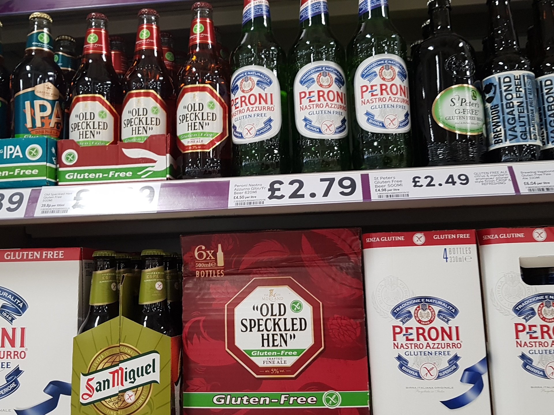 Peroni tesco sale
