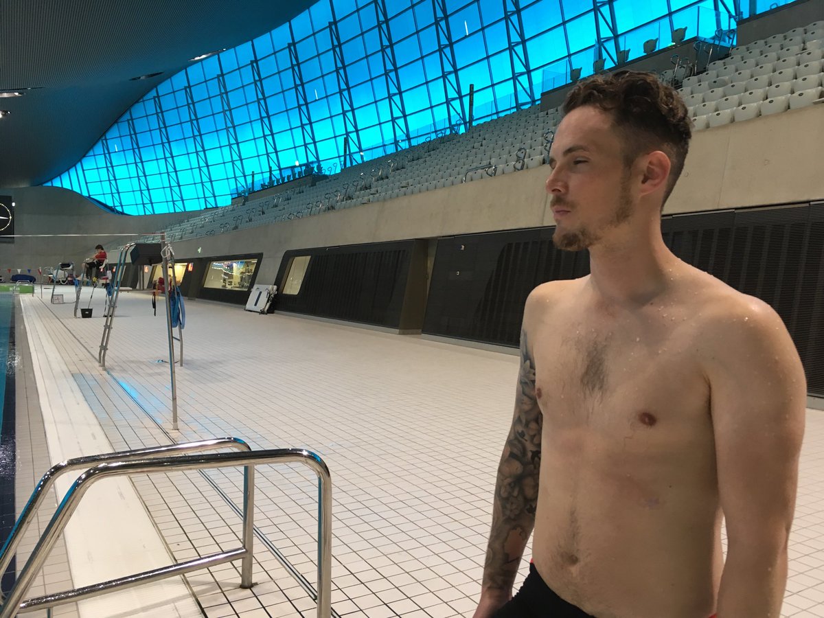 Naomi DePeza (@naomidepeza) on Twitter photo Tough training this morning for one athlete <a href="/David_OMahoney/">David O'Mahoney</a> determined to make this year’s <a href="/WeAreInvictus/">Invictus Games Foundation 💛🖤</a> by contemplating the stages of a quality racing dive off the blocks <a href="/AquaticsCentre/">London Aquatics Centre</a> <a href="/GLL/">GLL</a> Tough training this morning for one athlete <a href="/David_OMahoney/">David O'Mahoney</a> determined to make this year’s <a href="/WeAreInvictus/">Invictus Games Foundation 💛🖤</a> by contemplating the stages of a quality racing dive off the blocks <a href="/AquaticsCentre/">London Aquatics Centre</a> <a href="/GLL/">GLL</a>