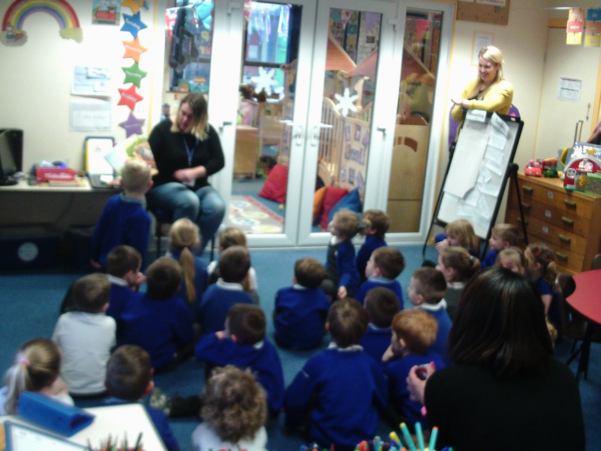 We love our parents coming in to read their favourite stories to us in the Family Unit