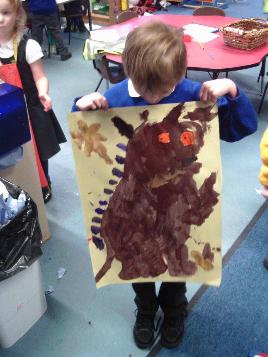 OH HELP! OH NO! IT’S A GRUFFALO!
