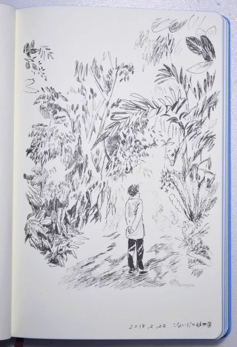 こないだの植物園 