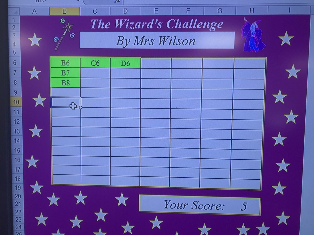 KingcasePS's tweet photo. P3 had great fun at ICT today applying their Excel skills to a ‘Wizards Challenge’ 🧙♂️ #ICT #sacdigitallearning https://t.co/ABt8hljXJ5