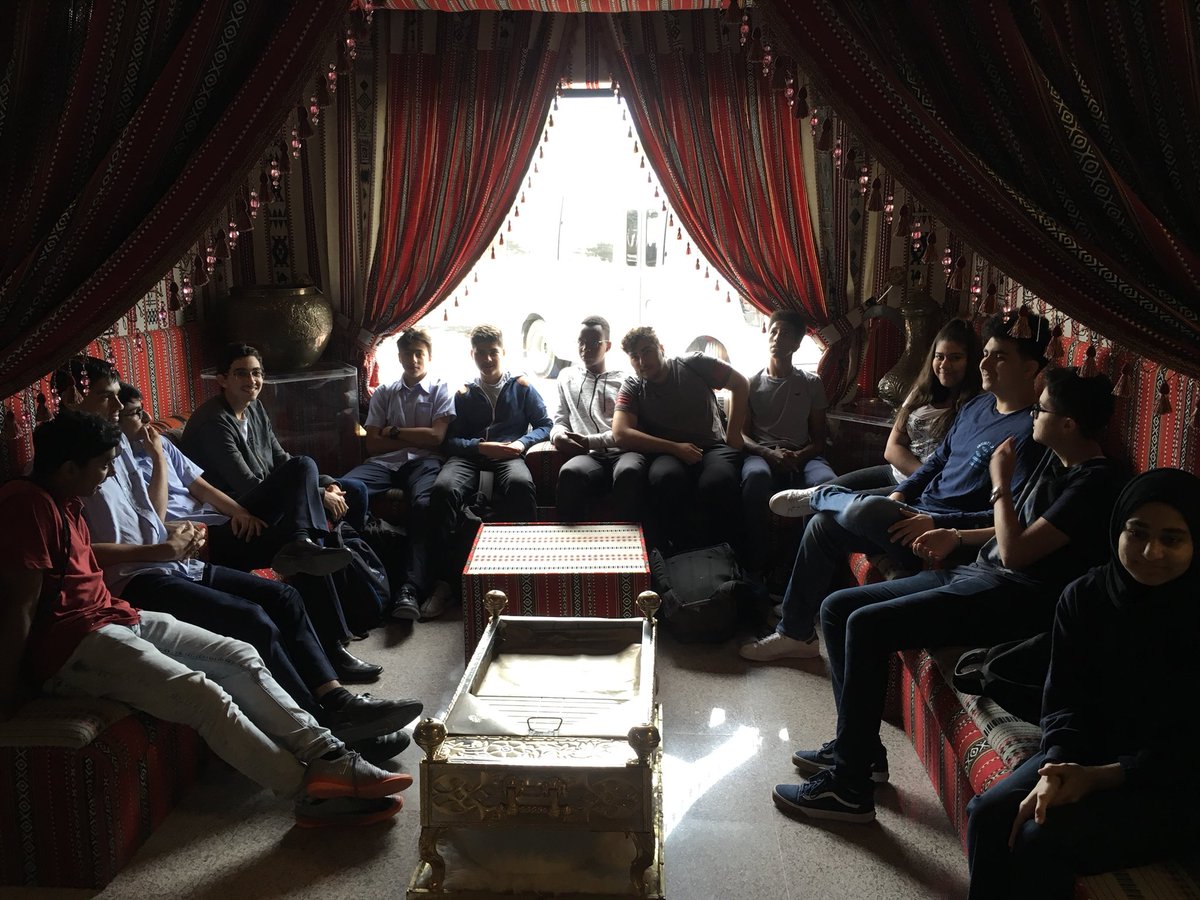 DCArabicDept's tweet photo. Excellent trip to the Fanar Centre in Souq Waqif. Very informative and fun. https://t.co/hYOfmRxfQx