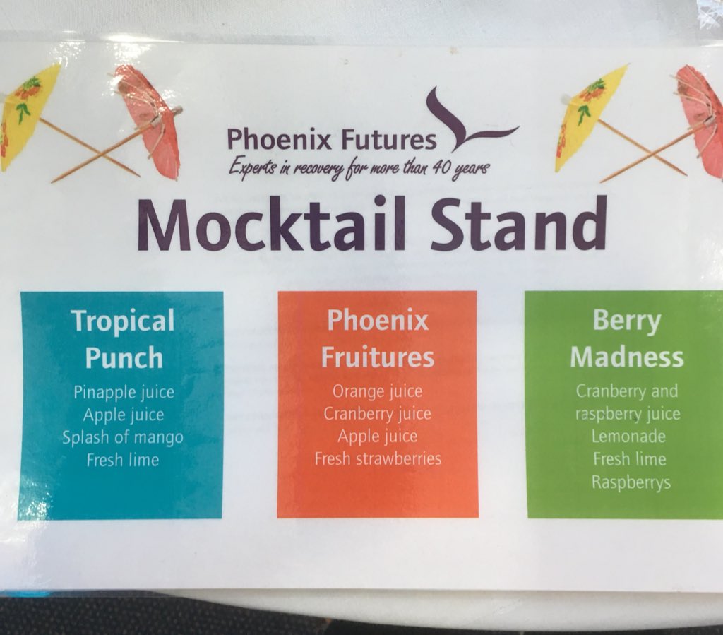 plant_stuart's tweet photo. The Mocktails are going down a storm at #ddnconf. Come and say hello and enjoy try one. @PhoenixFutures1 @KarenBiggs4 https://t.co/WJphjXJm5h