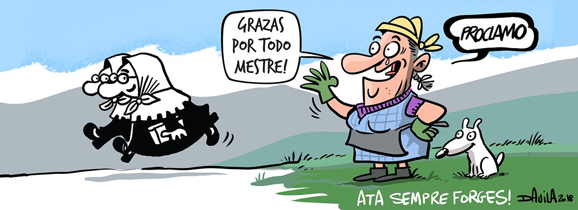DavilaOBicheiro's tweet photo. Foise un grande, que a terra te sexa leve mestre #Forges https://t.co/96auk0U8JG