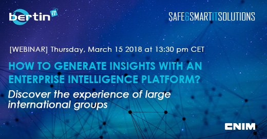 Bertin_IT_uk's tweet photo. ⁉️How to generate insights with an #Enterprise #Intelligenceplatform?
This will be the topic of our coming #webinar on Thursday, March 15th from 13:30 pm to 14:15 pm CET. Details &amp; (free) registration here: https://t.co/9hrG5nwXwT https://t.co/s7Ij4WB1rx
