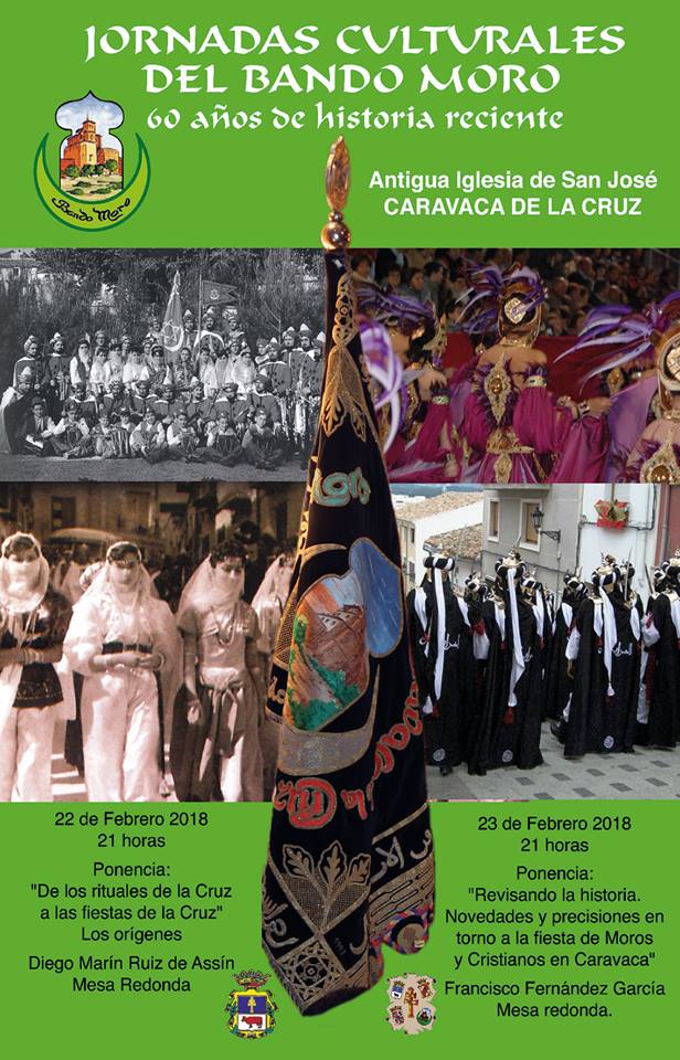 <a href="/BandoMoro/">Bando Moro Caravaca</a> celebra hoy una de las dos conferencias que componen sus jornadas culturales. A las 21.00 horas, en la iglesia de San José: ‘De              los rituales de la Cruz a las fiestas de la Cruz’, a cargo del historiador Diego Marín de Assín #Caravaca