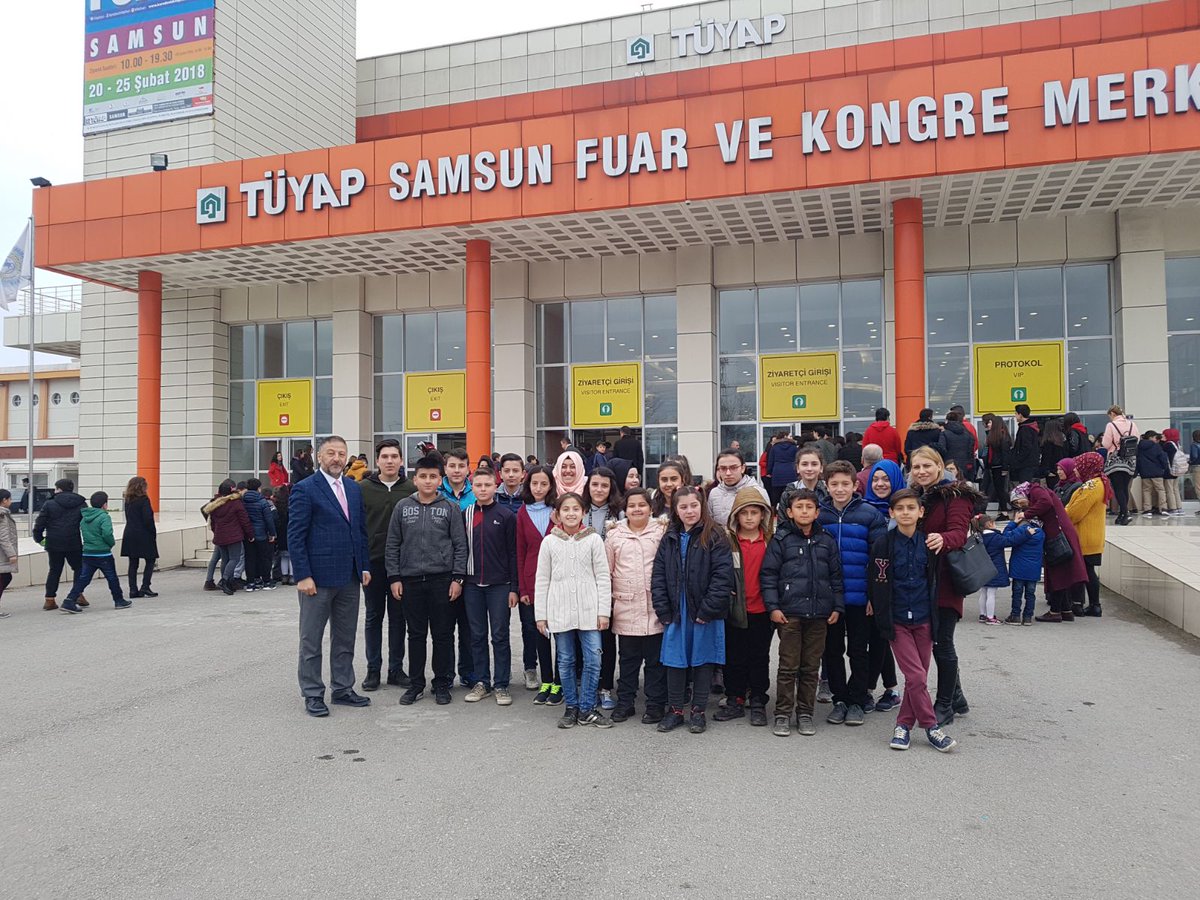 KAVAK ÇAKALLI İLK/ORTAOKULU SAMSUN TÜYAP KİTAP FUARINDA