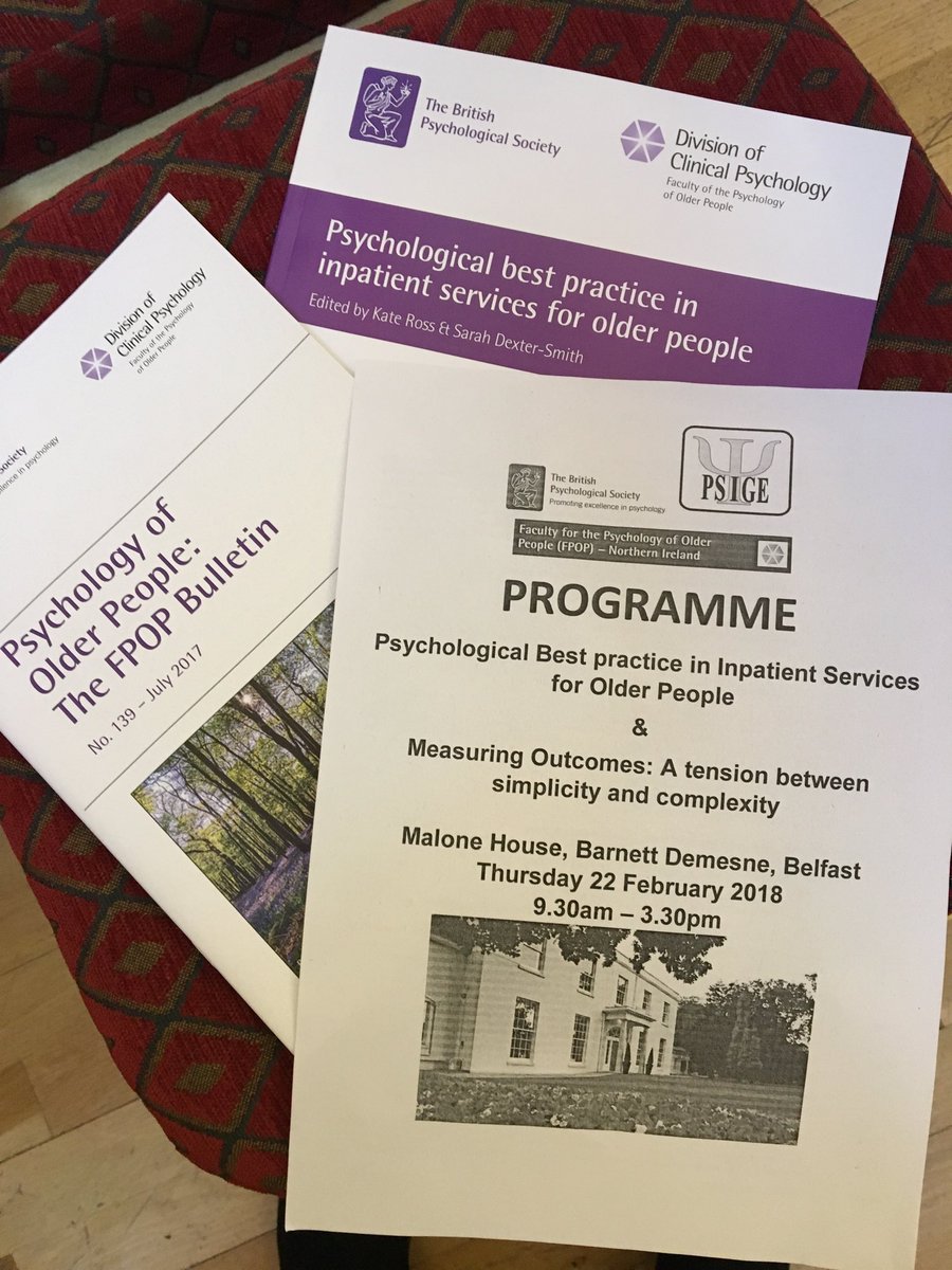 #FPOPBelfast18 <a href="/NIDCP/">DCPNI</a> today’s publications