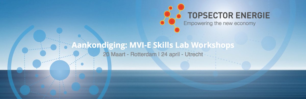 De inschrijvingen voor de #MVIskillslab trainingen voor sociale innovatie in de #energietransitie stromen binnen! Meld je nog snel aan voor oa. de training: “Het geheim van Mandela: Communiceren met inleving” op 20 maart en 24 april! bit.ly/2sSdndx