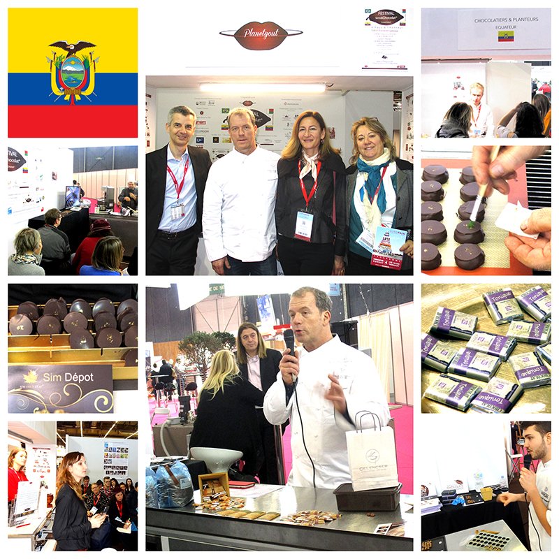 Festival Sens&amp;Chocolat 2018 Ecuador at @EuropainFrance #Paris