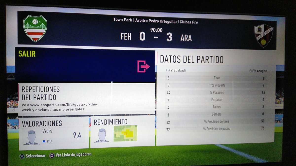 FIFV_Aragon's tweet photo. Victoria anoche en el torneo de autonómicas en @FifvEspana contra @FifvEuskadi que nos hace seguir en la segunda posición, a seguir por este camino y a luchar por el liderato.felicitar a @warsfifa por un muevo mvp. https://t.co/hkwf0t3cFm