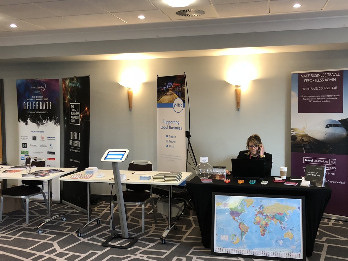 ITSupportBiz's tweet image. All ready to go at @DorsetChamber for #dorsetm2mlive come downa nd see the fantastic companies supporting local business. We have sweets too...
#supportinglocalbusiness