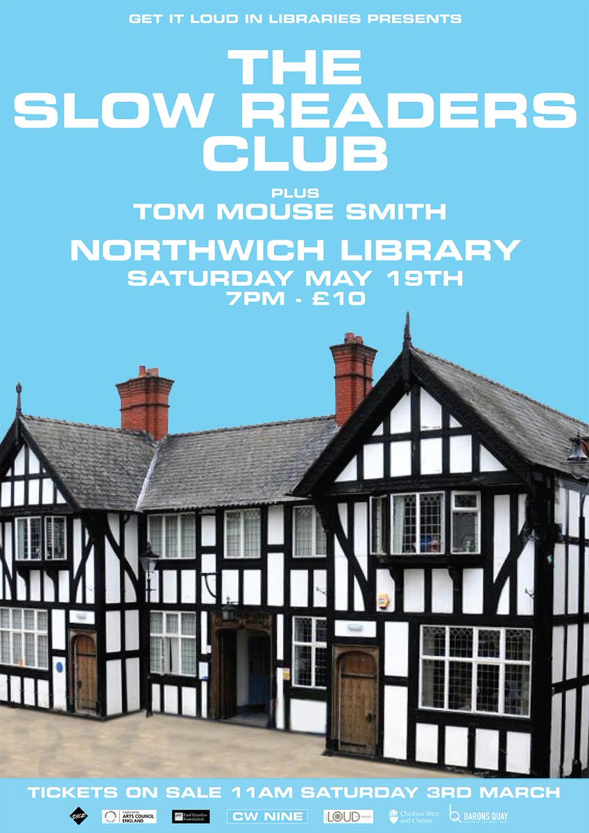 pdicko67's tweet image. @slowreadersclub @Tim_Burgess @tommousesmith #offthescale #getitloudinlibraries 👏👏❤❤ more important than events in London on the same day! 😉