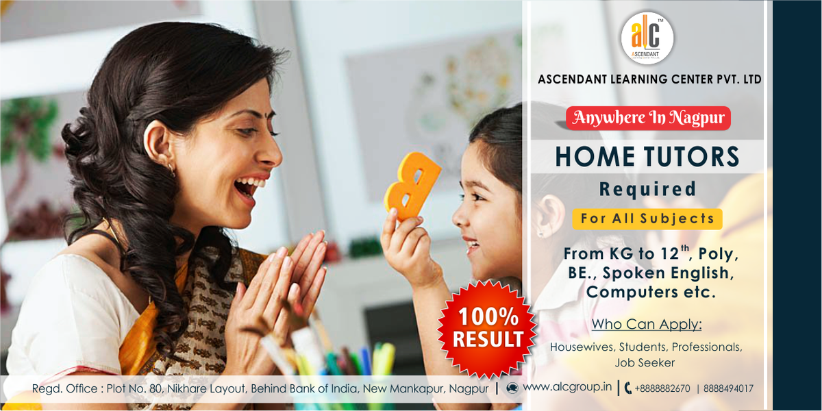 salmaanjumngp's tweet photo. Join us as a #Tutor! We help students and tutors find each other. Any Subjects for CBSE, ICSE, Stateboard students. english,and more...
#ALCGROUP , anywhere in Nagpur https://t.co/TK3KXJSFz6