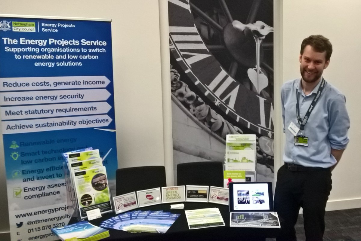 If you are at the @thecarbontrust #LowCarbonCities event today come over to Stand 2 and speak to our #EnergyProjectsService to find out how low carbon energy projects can reduce your organisations carbon footprint and energy bills at the same time.