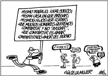 RosaLavina's tweet photo. En el #22F Día Europeo por la #IgualdadSalarial recuerdo al gran #Forges: "Mismo trabajo, igual salario". Trabajemos tod@s por acabar con la #BechaSalarial, para que más de la mitad de nuestro país deje de estar discriminada. https://t.co/7uEoC3hEOt
