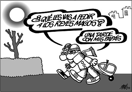 Se nos ha ido un grande. Nos queda su ánimo, su mirada, su provocación. Gracias #Forges