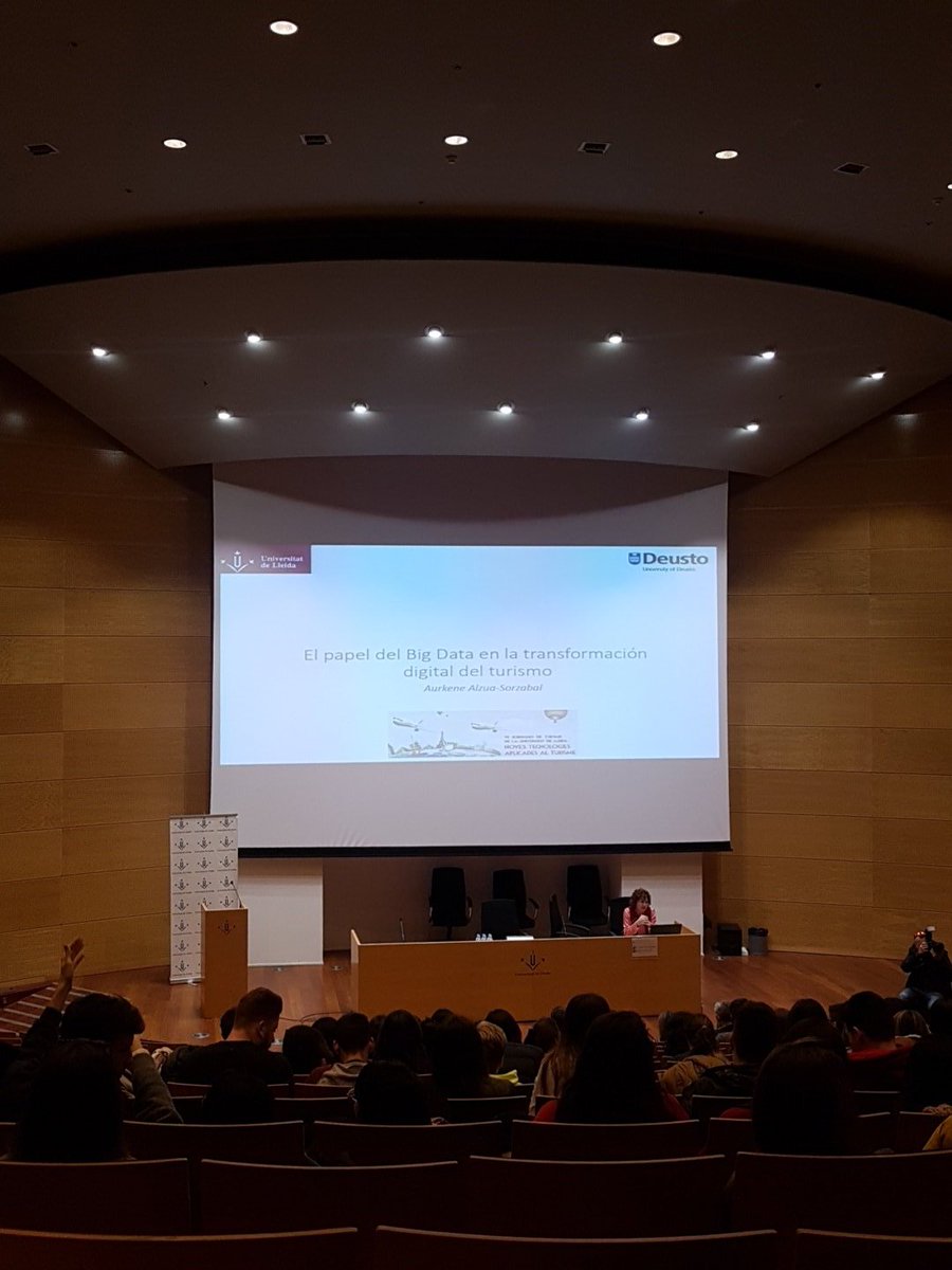 Dan inicio las VI Jornadas de Turismo de la Universidad de Lleida #TurisTecUdL