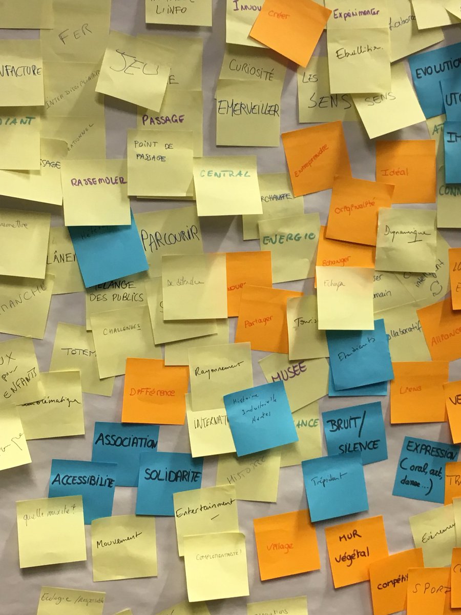 Brainstorming #lLesHallesNantes @ClusterQDC