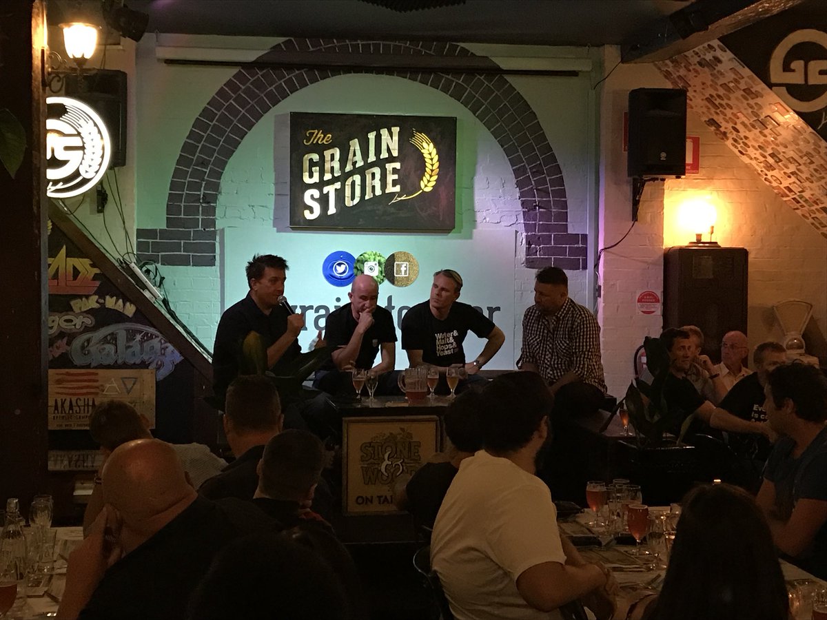 kegitapp's tweet photo. Here at The Grain Store @grainstorebar hearing from the the 3 founders of @stoneandwood about where there started

#craftbeer #startups #stoneandwood https://t.co/eOJooyOadQ