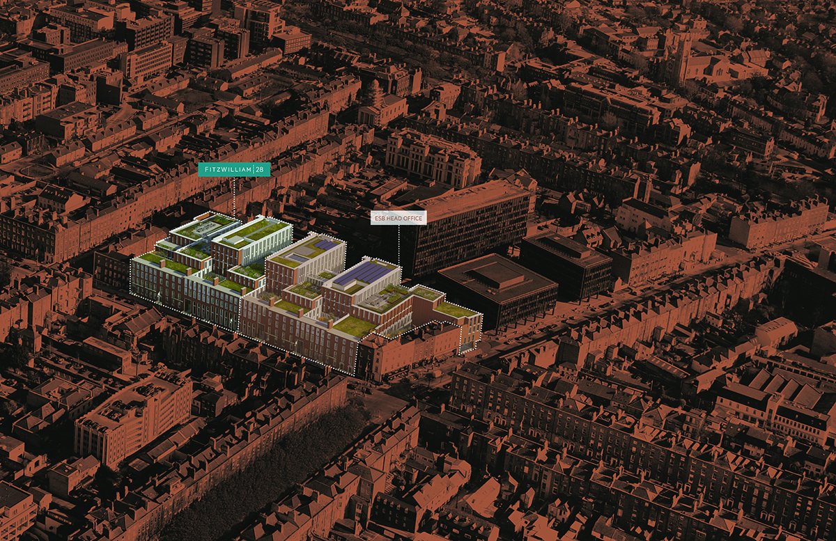 Bannon's tweet photo. Bannon are delighted to officially launch ‘Fitzwilliam 28’ today. First class, Grade A #office scheme in the heart of the traditional CBD &amp; Georgian quarter, providing over 135,000 sq.ft. of prime office accommodation. Available Spring 2020. Contact @Bannon for further details. https://t.co/9GYCEHxLHK