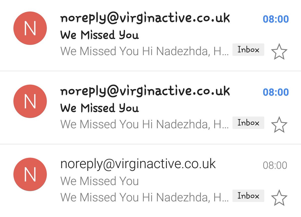 Nadya_Ar's tweet image. @VirginActiveUK 
Dear Virgin Active! I indeeed attended all 3 classes last night. Please sort out your IT issues as it's not the first time it's happening and you are planning to block my access if I miss a class from 01/03. Ta
#itissue #sortitout #virginactive