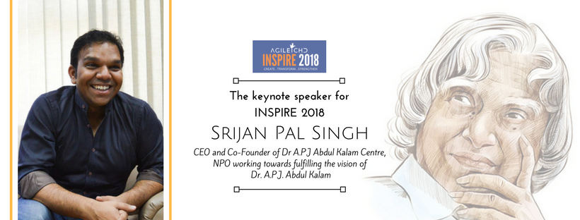 agilechd's tweet image. Listen to our KeyNote speaker @srijanpalsingh at #AgileChandigarh conference #INSPIRE2018 .#Srijanpal is the CEO and Co-Founder of @KalamCenter