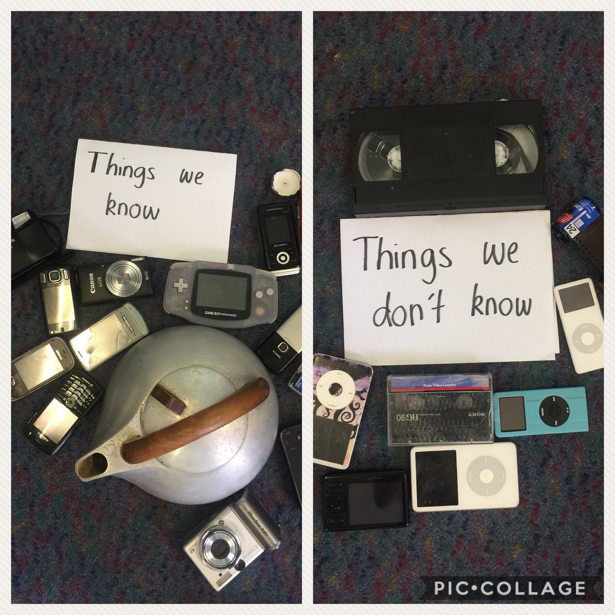 Today 1E looked at different objects from the past. It was interesting to see which ones we recognised and which ones we didn’t! #history #handsonlearning