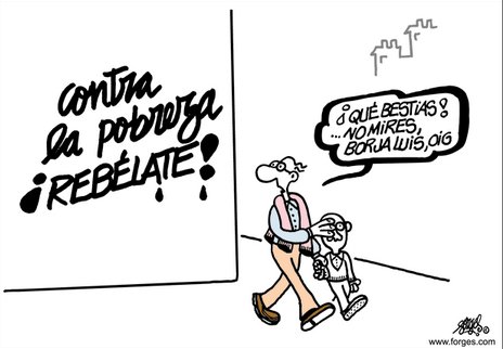 InspirAction on Twitter: "Gracias Antonio Fraguas de Pablo #Forges, por tantas viñetas denunciando siempre desde el humor el escándalo de la # desigualdad. Te recordaremos siempre en ellas! #DesigualdadObscena… https://t.co/S4GOrPRwW2"