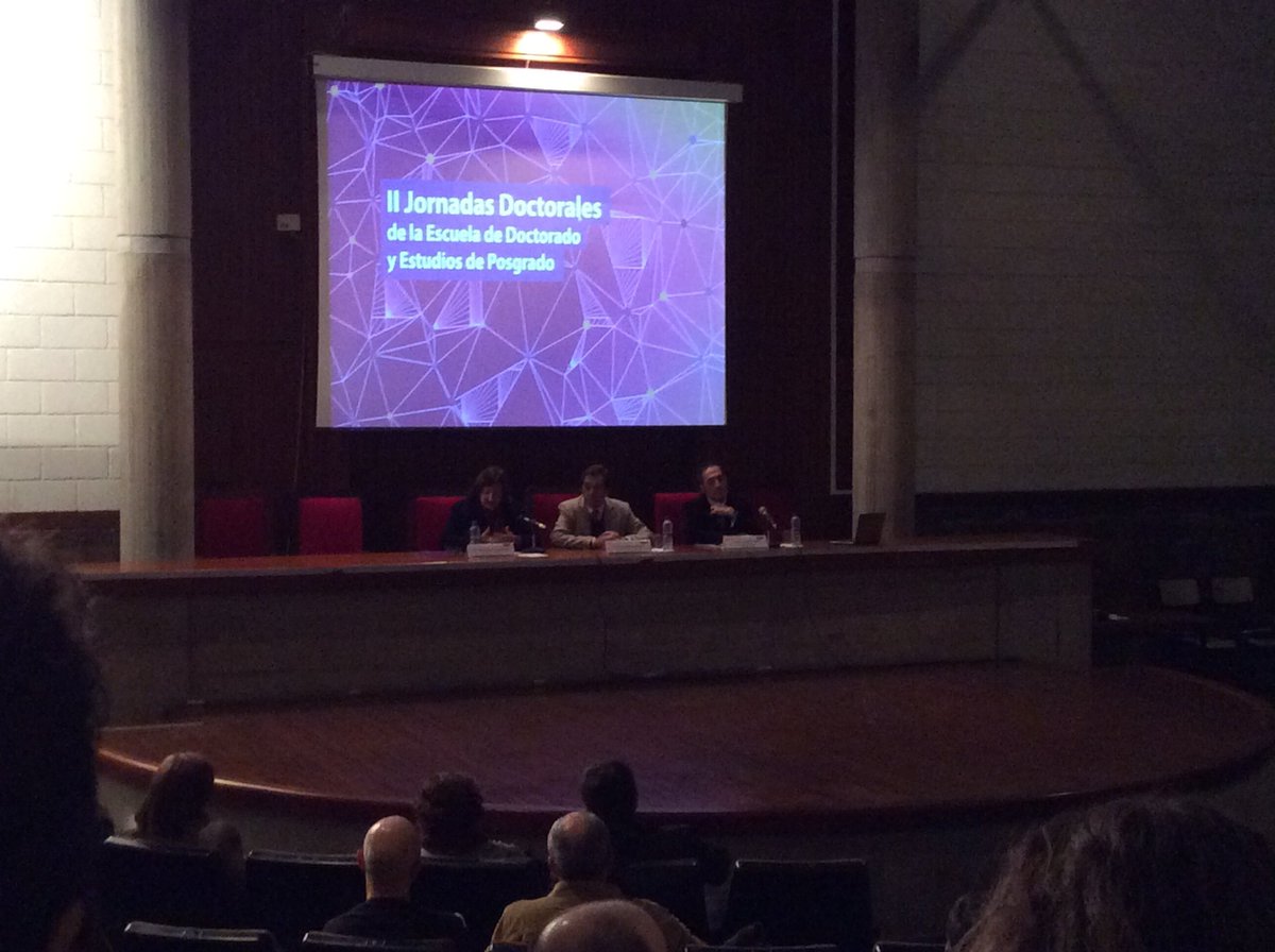 invest_ull's tweet photo. Empiezan las jornadas de la @PosgradoULL en la @CanalULL #ULL https://t.co/jfPlXyPhaR