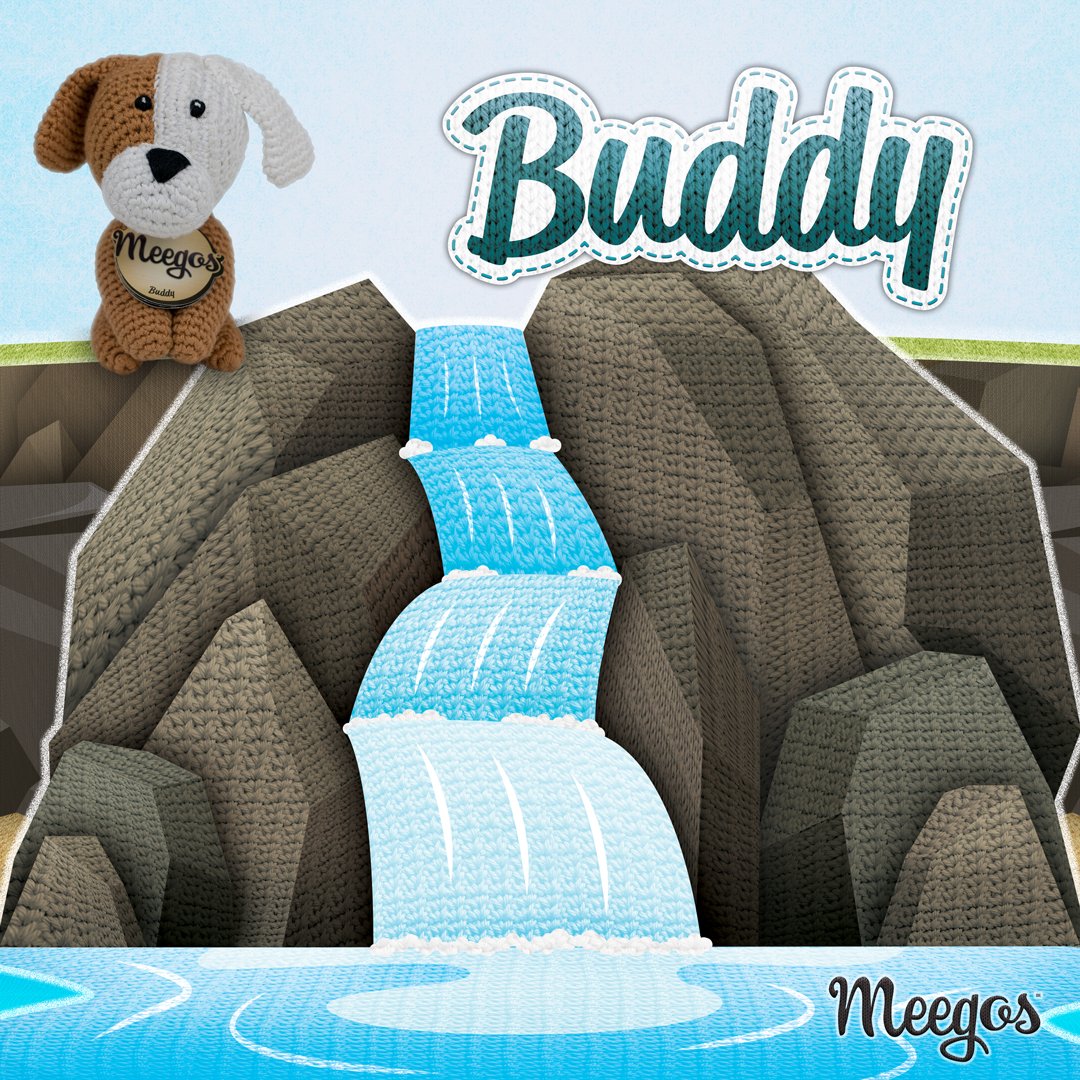 mymeegos's tweet image. Are you ready to Meet the Meegos? First up is Buddy the Bulldog 🐾 Buddy lives in Woofy Waterfalls and his minis are called Teddy and Poppy! He’s easy-going, funny and likes to sleep 💤  Find out more about him online soon #MyMeegos