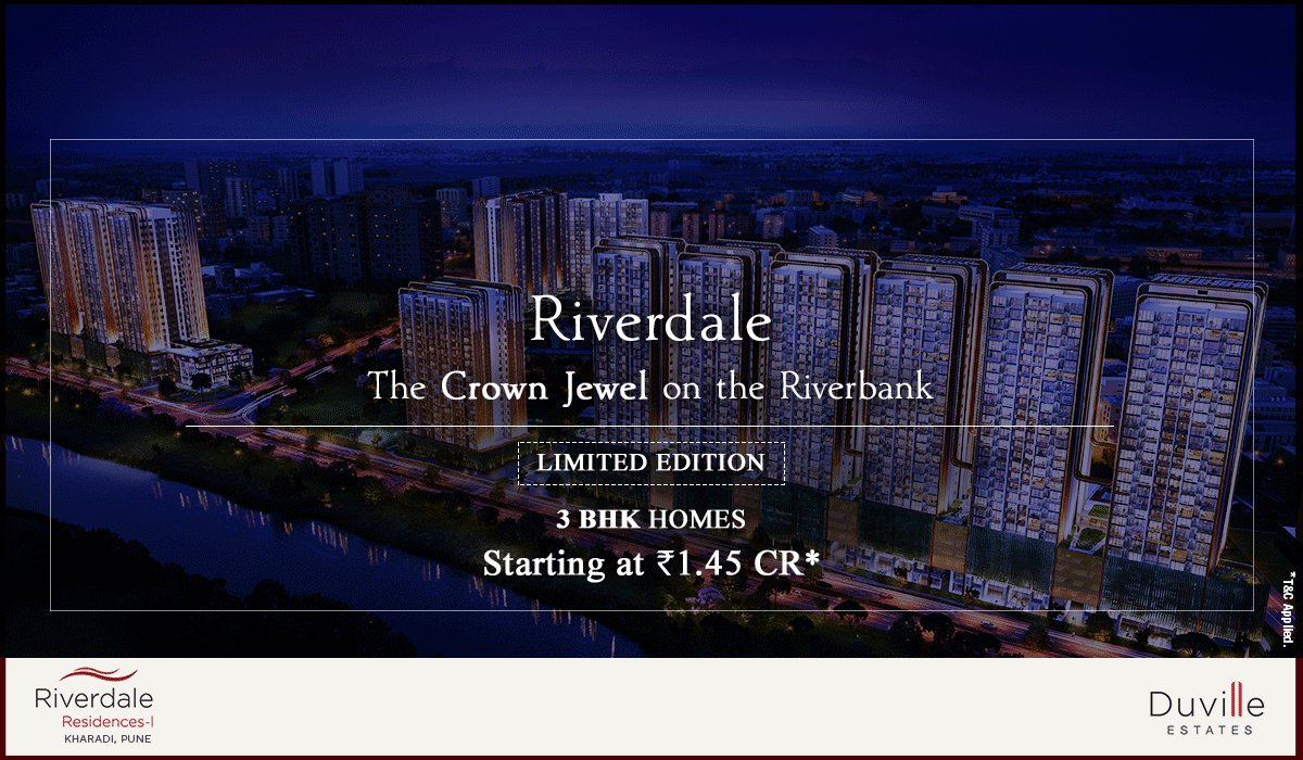 Riverdale_Pune's tweet photo. If your home looks like a jewel from the outside, you can't even begin to imagine what it would look like from the inside!
To book a site visit call on +91-7620974974 or visit https://t.co/IQBtuFQ9Zu
#RiverFacing #Pune #Kharadi #SmartCity #SmartCityPune #RealEstate #luxuryhomes https://t.co/8PJvbhE0m8